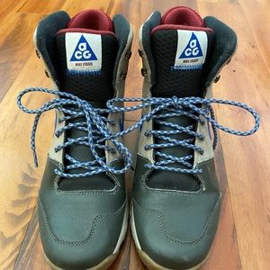 High tops. Waterproof.  New, excellent condition